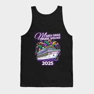 Mardi Gras Cruise Squad New Orleans Family Matching Trip Tank Top